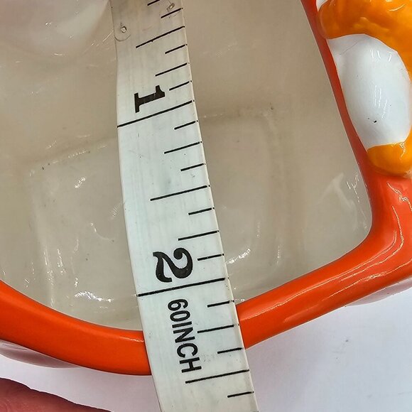 Vintage American Greetings Ghost "Trick Or Treat" Ceramic Candle Votive Holder - Picture 11 of 12